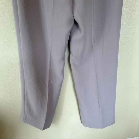 Aritzia Wilfred The Effortless Pant Cloudy Lilac Purple Crepe Trouser Pants - Picture 8 of 10